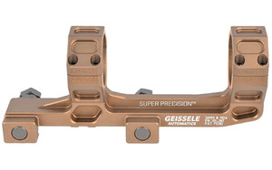 Geissele Automatics Super Precision  Extended Mount  30mm  Desert Dirt Color  Anodized Finish  Product Finishes  Shade Variations and Other Imperfections Are Normal Due to the Manufacturing Process 05-381S