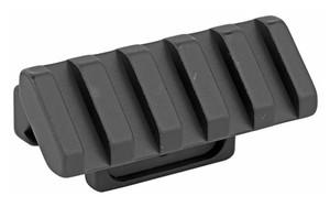 GG&G  Inc. Mount  Picatinny 45 Degree Offset Accessory Rail  Ambi-Design  5 cross-slot mounting locations  Anti-Snag Design  Black GGG-1526
