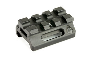 Leapers  Inc. - UTG Super Slim Picatinny Riser Mount  1/2" Height  3 Slots. Black Finish MT-RSX5S Leapers  Inc. - UTG Super Slim Picatinny Riser Mount  1/2" Height  3 Slots. Black Finish MT-RSX5S
