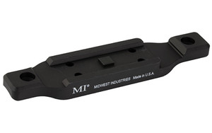 Midwest Industries Optic Mount  T2  Mount  Black  Benelli M4 MI-BM4-T2