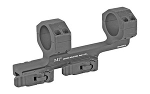 Midwest Industries QD Scope Mount  30mm  20 MOA Elevation  Aluminum  Black Anodized Finish MI-QD30SM-20MOA