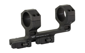 Midwest Industries Scope Mount  34mm  Quick Detach Mount  1.93" Height With 1.5" Offset  Fits Picatinny  Anodized Finish  Black MI-QD34SMH