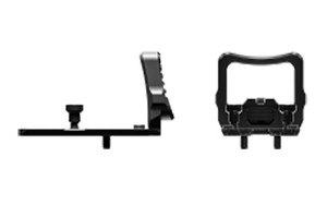 Radian Weapons Guardian  Holosun 407/507 Optic Guard Mount  For Glock MOS  Anodized Finish  Black H0001