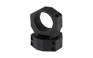 Seekins Precision Scope Ring  1.0" High  34mm  4 Cap Screw  Black Finish 0010630006