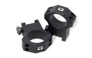 Steiner T Series  Scope Rings  30mm Low  Black  Fits Picatinny 5960