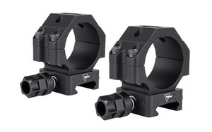 Trijicon Scope Rings  30mm Low  Q-LOC  Fits Picatinny  Anodized Finish  Black AC22064