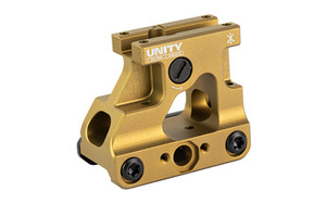 Unity Tactical FAST Micro  Red Dot Mount  2.26" Optical Height  Compatible with MRO/MRO-HD Footprint  Anodized Finish  Flat Dark Earth FST-MROF