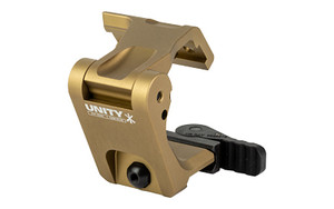 Unity Tactical FAST  Magnifier Mount  2.26" Optical Height  Compatible with G23  G30  G33  G43  G45  VMX-3T  Micro3X  Micro6X  3X MAG-C  Juliet3X  Juliet4X  Juliet Micro3X  Anodized Finish  Flat Dark Earth FST-OMF