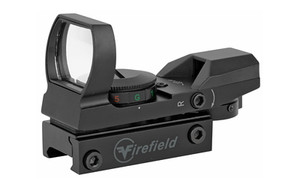 Firefield Multi Red & Green Reflex Sight  Black  Red/Green- 4 Reticle Options FF13004 Firefield Multi Red & Green Reflex Sight  Black  Red/Green- 4 Reticle Options FF13004
