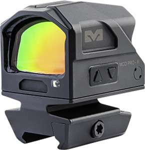 Meprolight MCO Pro  Non Magnified Red Dot  2 MOA Dot w/68 MOA Circle  5-Segment Reticle  Black 901142372