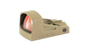 Shield Sights RMSc  Glass Edition  Reflex Sight  Non Magnified  8 MOA  Flat Dark Earth RMSC-8MOA-GLASS-FDE