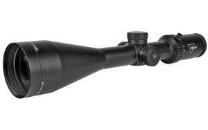 Trijicon Credo HX 2.5-10x56mm Second Focal Plane Riflescope with Green Standard Duplex  30mm Tube  Satin Black  Low Capped Adjusters CRHX1056-C-2900030