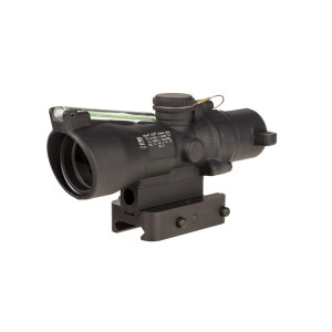 Trijicon ACOG  3X24mm  Dual Illuminated Green Horseshoe/Dot 223/55 Grain  Includes Q-LOC Mount  Matte Finish  Black TA50-C-400350