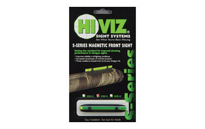 Hi-Viz Magnetic Sight  Fits Narrow Shotgun Rib .219"-.312"  Green S300-G Hi-Viz Magnetic Sight  Fits Narrow Shotgun Rib .219"-.312"  Green S300-G