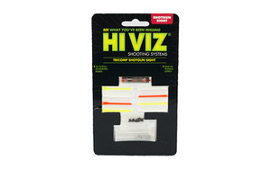 Hi-Viz TriComp Interchangeable Front Sight  Fits Most Vent Ribbed Shotguns with Removeable Front Bead  6 LitePipes  Rear Sight in Green  with Tri-Comp PM2003