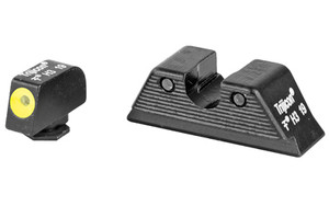 Trijicon HD Tritium Night Sights  Yellow Front Outline. Fits Glock MOS 17/19/26/27/33/34 GL114-C-601088