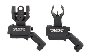 TROY Industries 45 Degree Battle Sight Fits Picatinny Black HK Front Sight and Round Rear SSIG-45S-HRBT-00 TROY Industries 45 Degree Battle Sight Fits Picatinny Black HK Front Sight and Round Rear SSIG-45S-HRBT-00