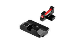 TRUGLO Fiber Optic Pro  Sight Set  For Springfield XD  Black Rear Sight and Red Front TG-TG132XD TRUGLO Fiber Optic Pro  Sight Set  For Springfield XD  Black Rear Sight and Red Front TG-TG132XD