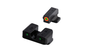 TRUGLO Tritium Pro  Sight Set  For Springfield XD  Green Tritium  Orange Ring on Front Sight TG-TG231X1C TRUGLO Tritium Pro  Sight Set  For Springfield XD  Green Tritium  Orange Ring on Front Sight TG-TG231X1C
