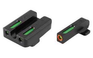 TRUGLO Brite-Site TFX Pro  Sight  Fits Springfield XD/XDM/XDS  Tritium/Fiber-Optic  Day/Night Sight  24/7 Brightness  Orange Ring On Front Sight TG-TG13XD1PC TRUGLO Brite-Site TFX Pro  Sight  Fits Springfield XD/XDM/XDS  Tritium/Fiber-Optic  Day/Night Sight  24/7 Brightness  Orange Ring On Front Sight TG-TG13XD1PC