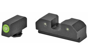 XS Sights R3D Night Sights  Green Front Dot  Fits Glock 17/19/22/23/24/26/27/31/32/33/34/35/36/38  Taurus G3c/GX4/New Production G3  Walther PDP  Steel/Blued GL-R012P-6G XS Sights R3D Night Sights  Green Front Dot  Fits Glock 17/19/22/23/24/26/27/31/32/33/34/35/36/38  Taurus G3c/GX4/New Production G3  Walther PDP  Steel/Blued GL-R012P-6G