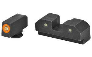XS Sights R3D Night Sights  Orange Front Dot  Fits Glock 17/19/22/23/24/26/27/31/32/33/34/35/36/38  Taurus G3c/GX4/New Production G3  Walther PDP  Steel/Blued GL-R012P-6N XS Sights R3D Night Sights  Orange Front Dot  Fits Glock 17/19/22/23/24/26/27/31/32/33/34/35/36/38  Taurus G3c/GX4/New Production G3  Walther PDP  Steel/Blued GL-R012P-6N