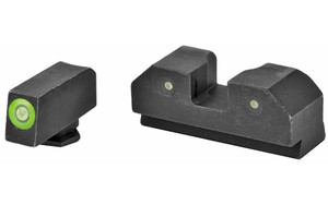 XS Sights R3D Night Sights  Green Front Dot  Fits Glock 20 21 29 30 30S 37 41  Steel/Blued GL-R013P-6G XS Sights R3D Night Sights  Green Front Dot  Fits Glock 20 21 29 30 30S 37 41  Steel/Blued GL-R013P-6G