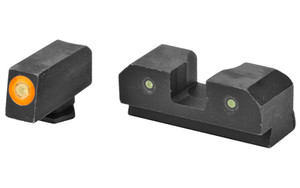 XS Sights R3D Night Sights  Orange Front Dot  Fits Glock 42  43  43X  48  Steel/Blued GL-R014P-6N XS Sights R3D Night Sights  Orange Front Dot  Fits Glock 42  43  43X  48  Steel/Blued GL-R014P-6N