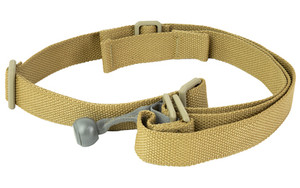 Blue Force Gear GMT "Give Me Tail"  2-Point Combat Sling  1.25" Webbing  Snag Free Lock Release Tab  TEX 70 Bonded Nylon Thread  Coyote Brown GMT-125-OA-CB