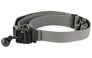 Blue Force Gear GMT "Give Me Tail"  2-Point Combat Sling  1.25" Webbing  Snag Free Lock Release Tab  TEX 70 Bonded Nylon Thread  Wolf Gray GMT-125-OA-WF