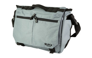 American Tactical Rukx Gear  Discrete Business Bag  w/Concealed Pistol Pocket  15"X11"  Gray CTBBS