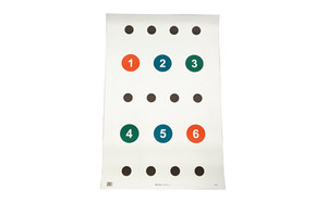 Action Target Mississippi Bureau of Narcotics Command  Training Target  Multi Color  25"x38"  100 Per Box V-10P-100