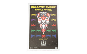 Action Target Galactic Empire Battle Attack  Multi Color  23"x35"  100 Per Box GS-GBSA-100