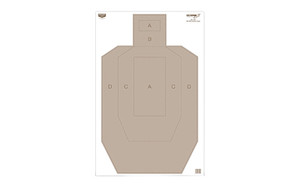 Birchwood Casey Eze-Scorer Target  IPSC Practice Paper  23X35  100 Targets BC-37025