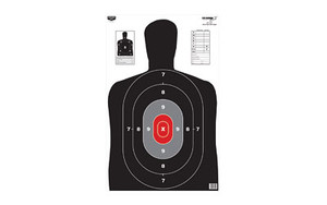 Birchwood Casey BC27  Eze-Score  Target  23X35  Red Core  100 Targets BC-37051