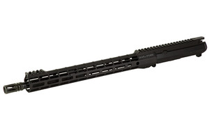 Aero Precision M4E1 AR15 Complete Upper  223 Remington/556NATO  16" Barrel  1:7 Twist  ATLAS S-ONE Handguard  Mid Length Gas System  Anodized Finish  Black  Does Not Include BCG or Charging Handle APAR700305M7