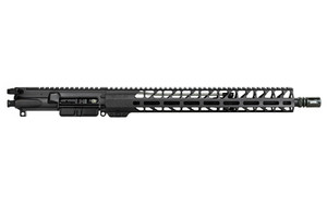 Battle Arms Development WORKHORSE  Complete Upper Receiver  556NATO  16" Barrel  Fits AR-15  M-Lok Handguard  Anodized Finish  Sniper Gray  Includes Bad Rack-15 C Ambidextrous Charging Handle and AR15/M16 BCG WH-UR16G-Y-15C