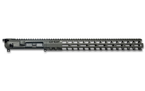Radian Weapons Upper/Handguard Set  Cerakote Finish  Gray  Fits AR-15  Includes 17" MLOK Handguard  Radian Raptor-SD Charging Handle R0611