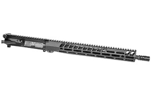 Sharps Bros. SBUR04  Complete Upper Receiver  Fits AR15  223 Remington/556NATO  16" Barrel  Midlength Gas System  MLOK Handguard  Matte Finish  Black  Includes Radian Charging Handle  DLC Coated BCG SBBU01
