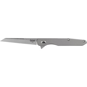 Southern Grind - Southern Grind Penguin Folding Knife 4 in. Wharncliffe S90V Satin w/Titanium Handle