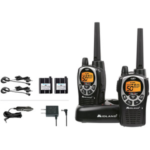 Midland - Midland GXT1000VP4 Two-Way GRMS Radio 2 pk. Midland - Midland GXT1000VP4 Two-Way GRMS Radio 2 pk.