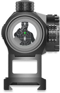 Swampfox Liberator II Mini Green Dot Sight Illum Black - RDLR122-2GD