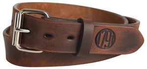 1791 Gun Belt 01 Size 34/38 Vintage Brown - BLT-01-34/38-VTG-A