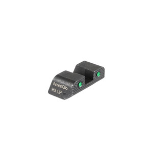 Ameriglo 2-Dot Tritium Rear Handgun Sight for Sig Sauer/Springfield XD/Hellcat (Non OSP) Green with Black Notch #8 - SG-875R