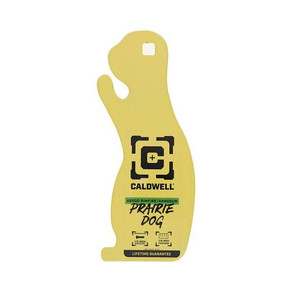 Caldwell AR500 1/4'' Rimfire/Handgun Prairie Dog Target Yellow - 4002313