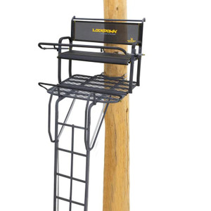 River's Edge Lockdown Ladder Treestand 2-Man 21 ft - LD202