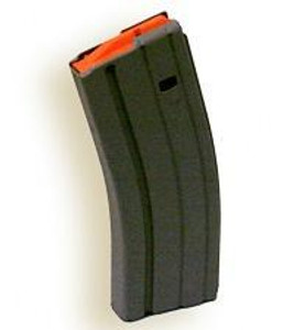 ASC AR Family Rifle Magazine Orange Follower .223 Remington Black Stainless Steel 30/rd - 30-223-SS-BM-O-ASC