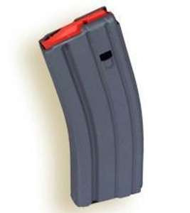 ASC AR Family Rifle Magazine Orange Follower .223 Remington Grey Aluminum 30/rd - 30-223-AL-GM-O-ASC