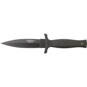 Smith & Wesson H.R.T. Full Tang Spear Point Fixed Blade 4 3/4" Blade Black - SWHRT9B Smith & Wesson H.R.T. Full Tang Spear Point Fixed Blade 4 3/4" Blade Black - SWHRT9B