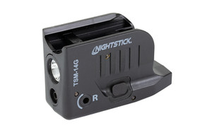 Nightstick Weapon Light with Green Laser Black for Glock 43x/48 MOS - TSM-14G